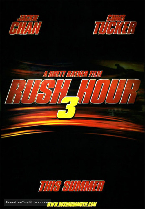 Rush Hour 3 - Movie Poster