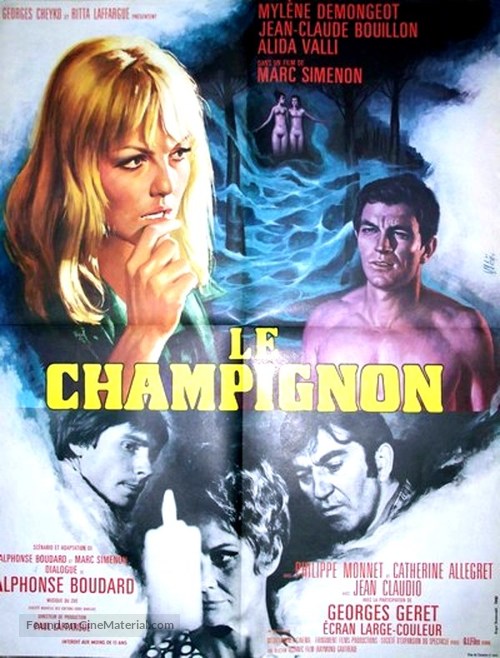 Le champignon - French Movie Poster