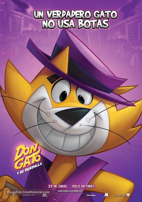 Don gato y su pandilla - Spanish Movie Poster