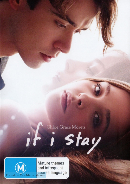 If I Stay - Australian DVD movie cover