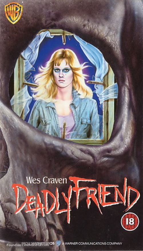 Deadly Friend - British VHS movie cover