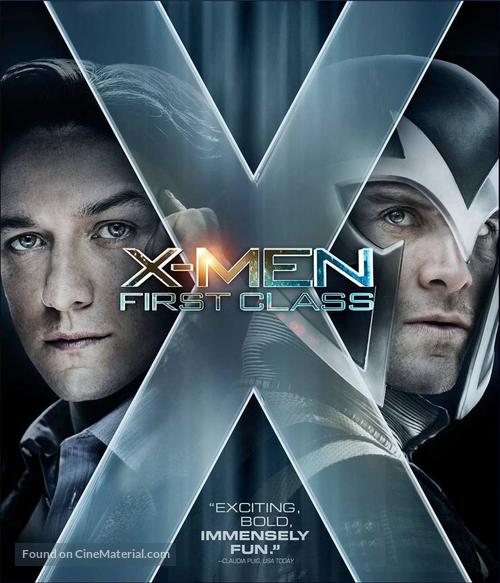 X-Men: First Class - Blu-Ray movie cover