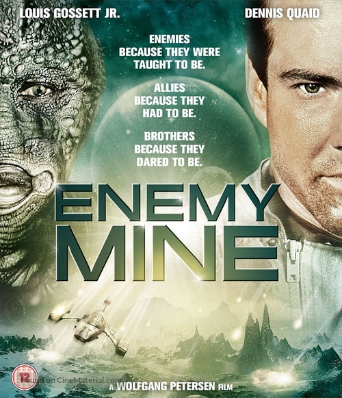 Enemy Mine - British Blu-Ray movie cover