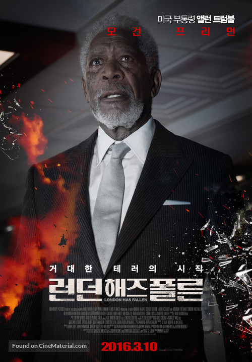 London Has Fallen - South Korean Movie Poster