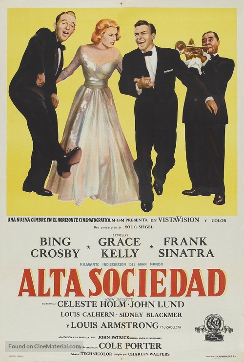 High Society - Argentinian Movie Poster