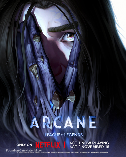 &quot;Arcane: League of Legends&quot; - Movie Poster