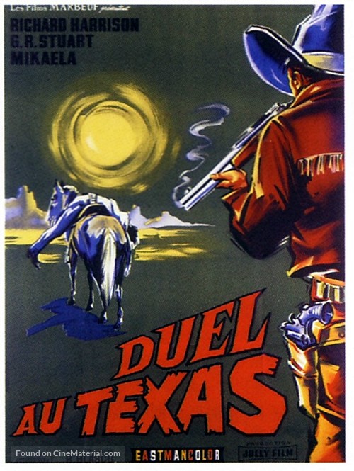Duello nel Texas - French Movie Poster