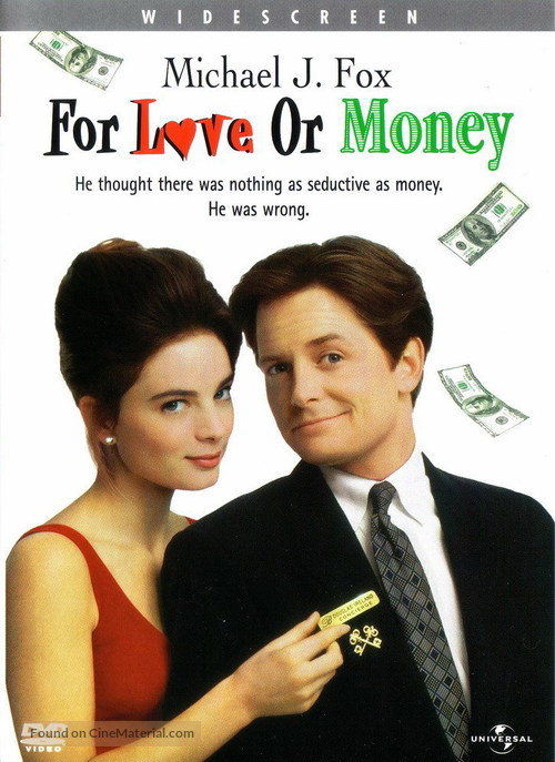 For Love or Money - DVD movie cover