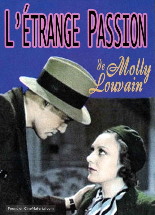 The Strange Love of Molly Louvain - French Movie Cover