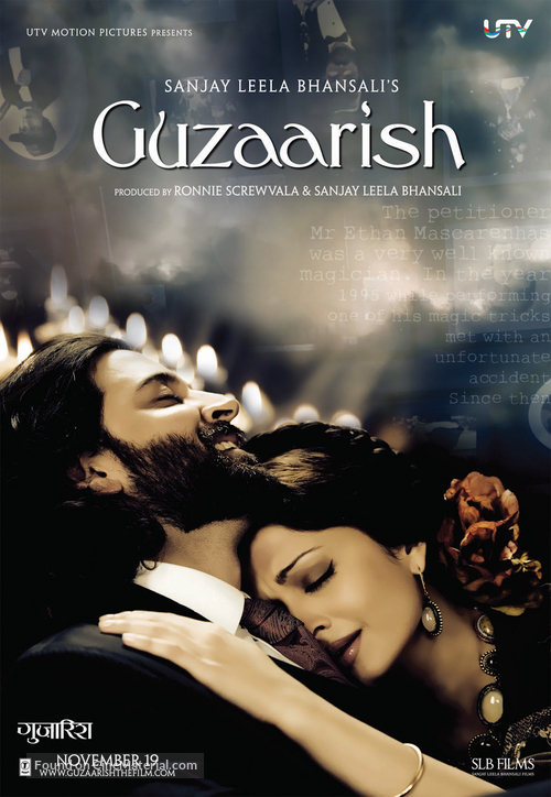 Guzaarish - Indian Movie Poster