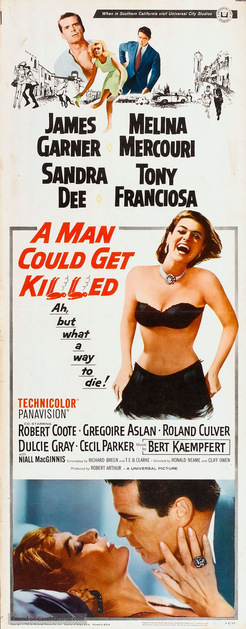 A Man Could Get Killed - Movie Poster