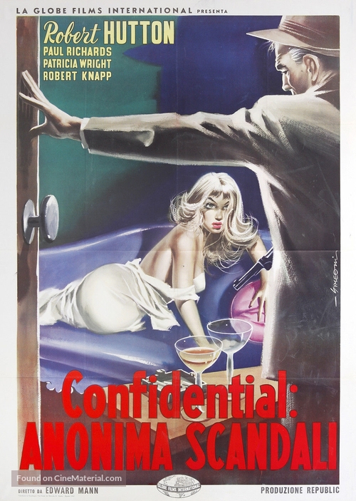 Scandal Incorporated - Italian Movie Poster