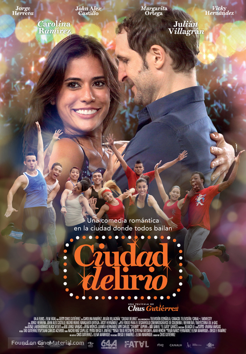 Ciudad Delirio - Colombian Movie Poster