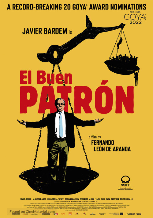 El buen patr&oacute;n - Dutch Movie Poster