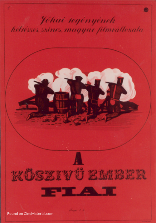 A K&ouml;sz&iacute;v&uuml; ember fiai - Hungarian Movie Poster