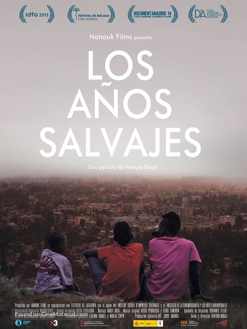 Els anys salvatges - Spanish Movie Poster