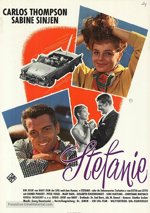 Stefanie - German Movie Poster