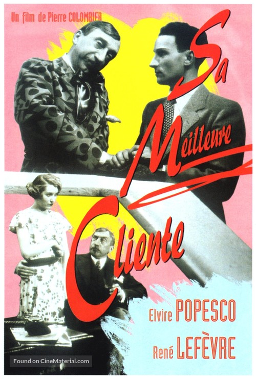 Sa meilleure cliente - French Movie Poster