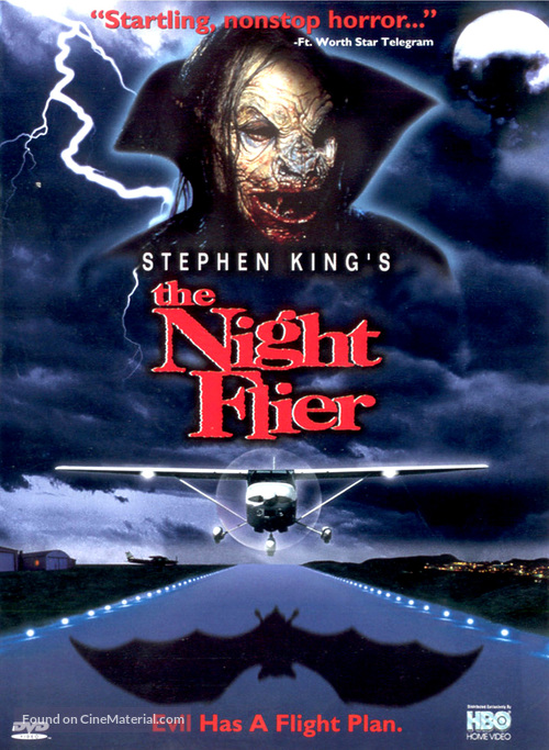 The Night Flier - DVD movie cover