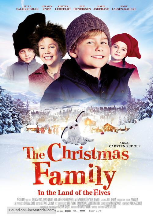 Familien Jul: i nissernes land - Danish Movie Poster