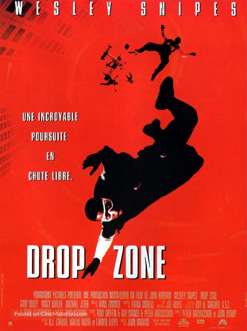 Drop Zone - French Movie Poster