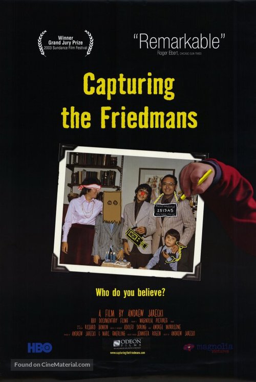 Capturing the Friedmans - Movie Poster