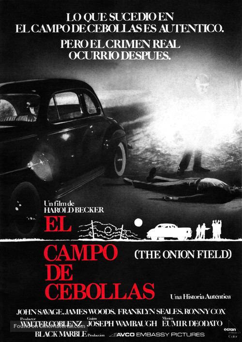 The Onion Field - Spanish Movie Poster