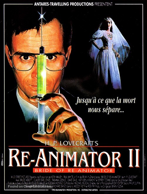 Bride of Re-Animator - French Movie Poster