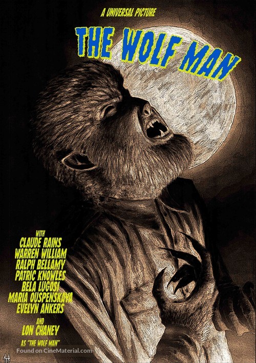 The Wolf Man - Italian poster