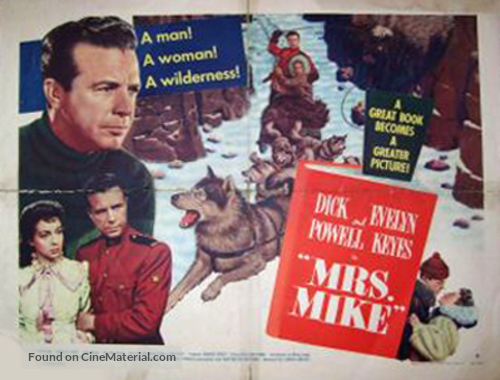 Mrs. Mike - British Movie Poster