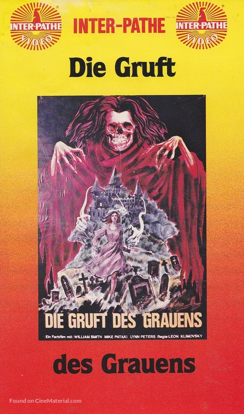 Grave of the Vampire - German VHS movie cover