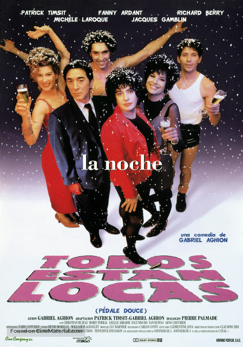 P&eacute;dale douce - Spanish Movie Poster