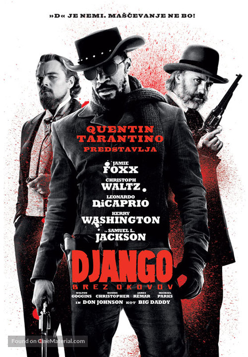 Django Unchained - Slovenian Movie Poster
