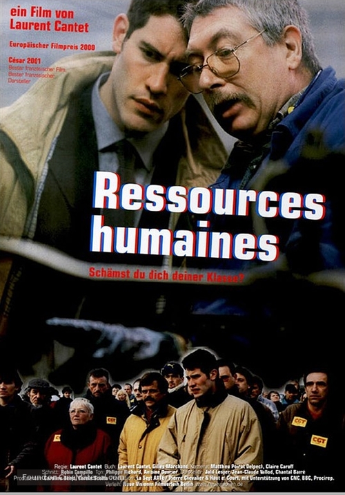 Ressources humaines - German Movie Poster
