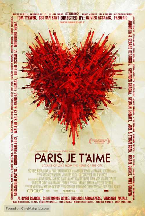 Paris, je t&#039;aime - Movie Poster