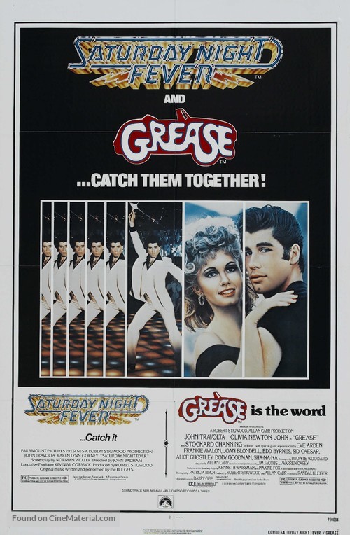 Grease - Combo movie poster