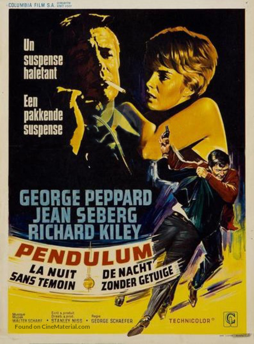Pendulum - Belgian Movie Poster