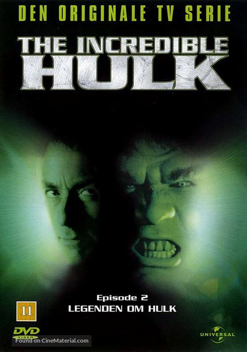 &quot;The Incredible Hulk&quot; - Danish DVD movie cover