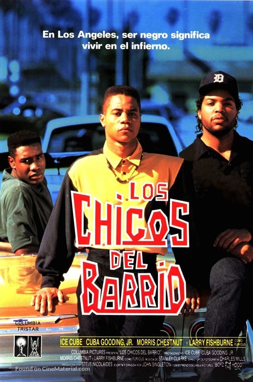 Boyz N The Hood - Spanish VHS movie cover