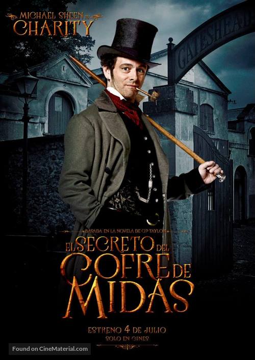 The Adventurer: The Curse of the Midas Box - Spanish Movie Poster