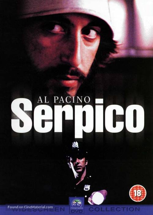 Serpico - British DVD movie cover