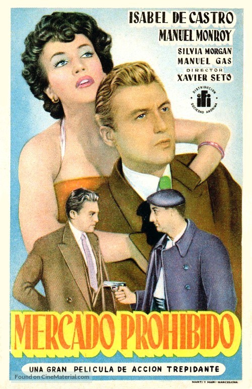 Mercado prohibido - Spanish Movie Poster