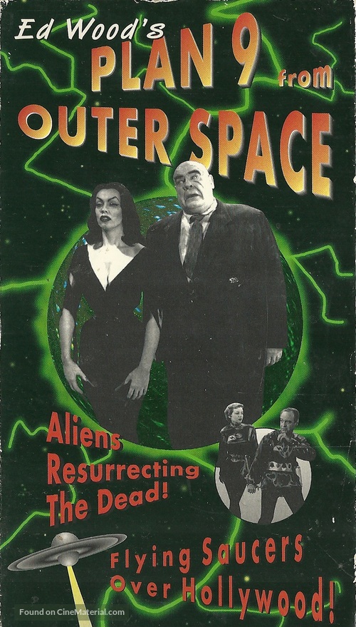 Plan 9 from Outer Space - VHS movie cover