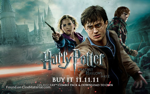 Harry Potter and the Deathly Hallows - Part 2 - Video release movie poster