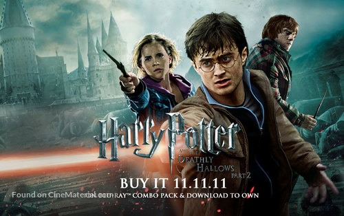 Harry Potter and the Deathly Hallows: Part II - Video release movie poster