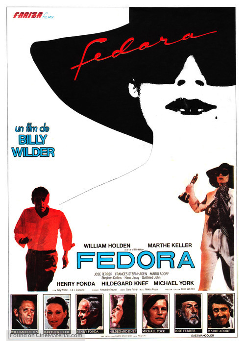 Fedora - Spanish Movie Poster