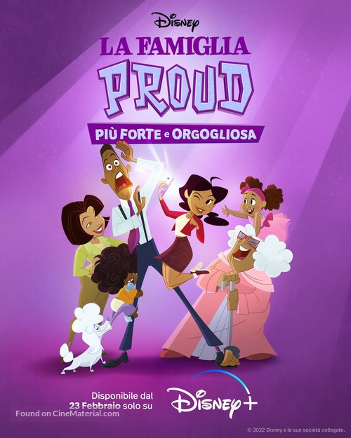 &quot;The Proud Family: Louder and Prouder&quot; - Italian Movie Poster