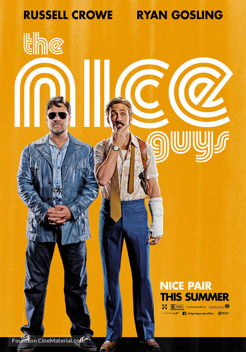 The Nice Guys - Dutch Movie Poster