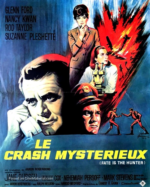 Fate Is the Hunter - French Movie Poster