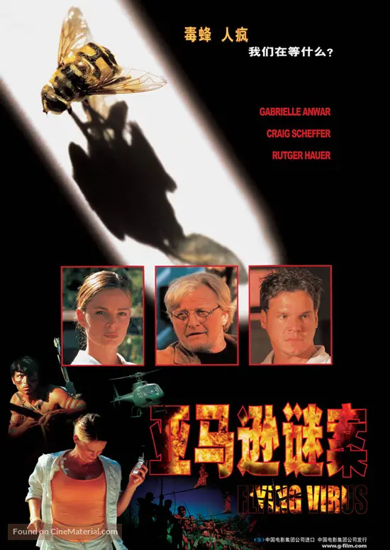 Flying Virus - Chinese DVD movie cover